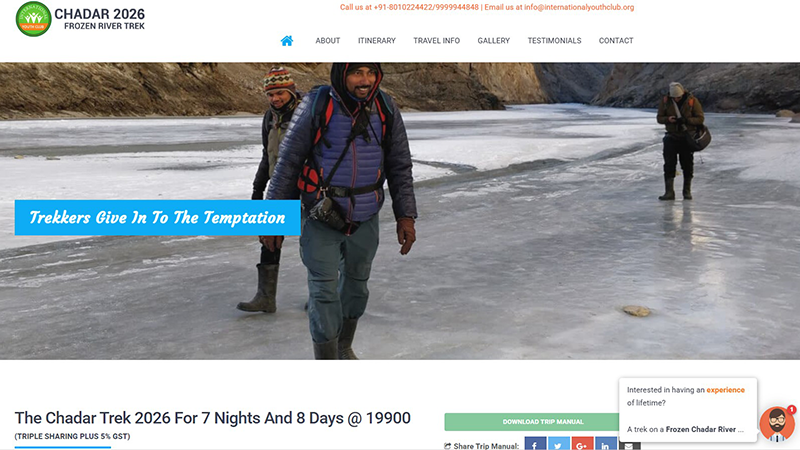 Chadar Trek